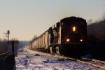 Eastbound CPKC Run-Through Grain Train at Parkville